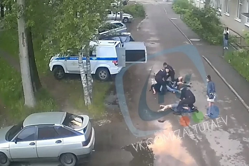 СКР по Ярославской области возбудило уголовное дело в отношении двух жителей Тутаева. Скриншот с видео, группа "За Тутаев" ВКонтакте