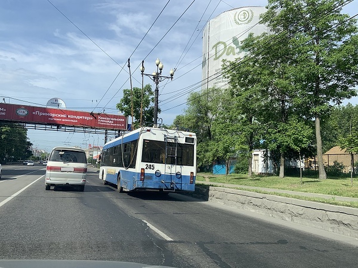 Рогатый беспредел»: троллейбусы стали причиной ужасных пробок в Хабаровске  - KP.RU