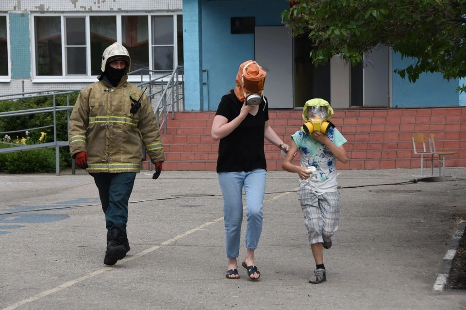 В Ульяновске командно-штабные учения завершились с одним пострадавшим