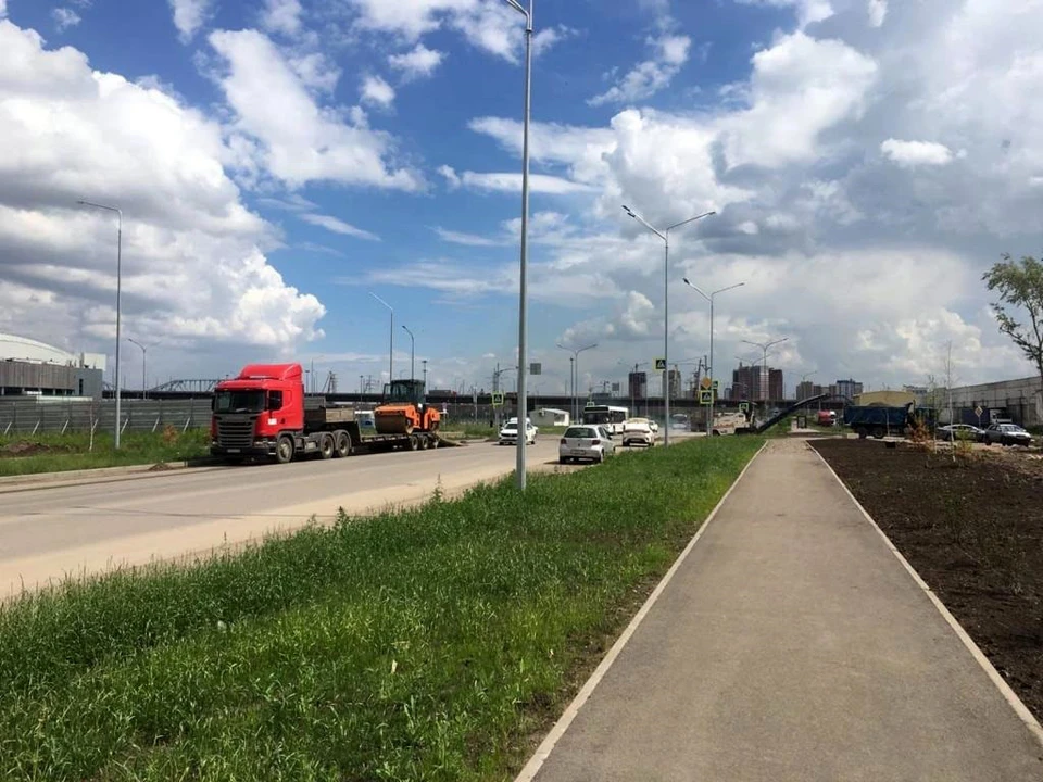 В красноярских «Тихих зорях» на три дня перекроют дорогу. Фото: городская администрация
