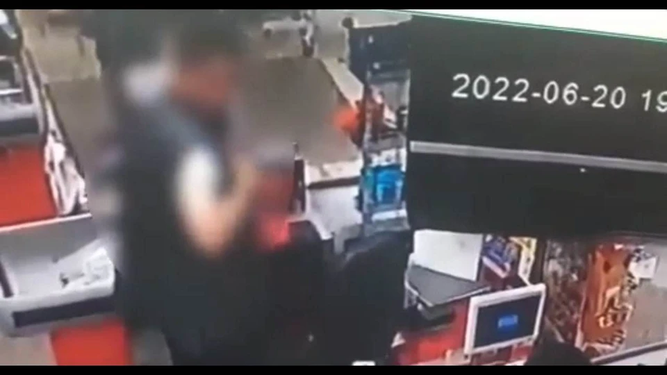 Кадр с камер наблюдения