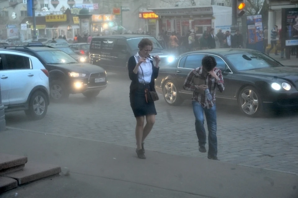 Концентрация пыли в воздухе Уфы превысила допустимую норму в 4,5 раза