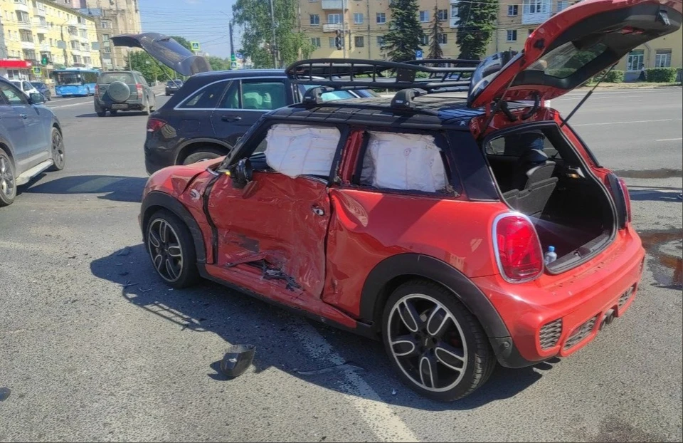 В ДТП пострадал молодой мужчина Фото: УГИБДД России по Тверской области