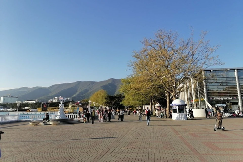 На курорте разнообразие кухни