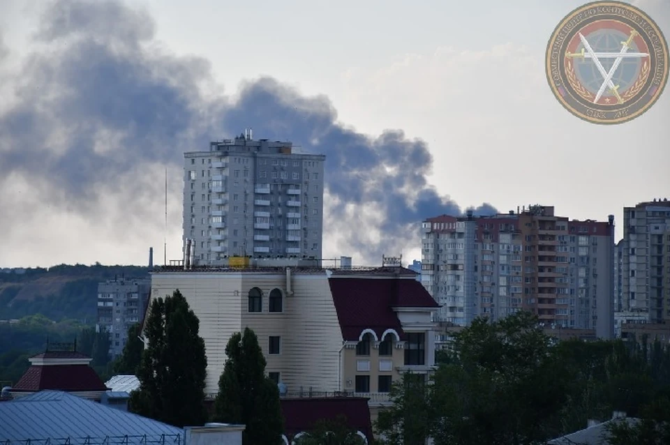 Украинские боевики продолжают обстрел Донецка. Фото: СЦКК