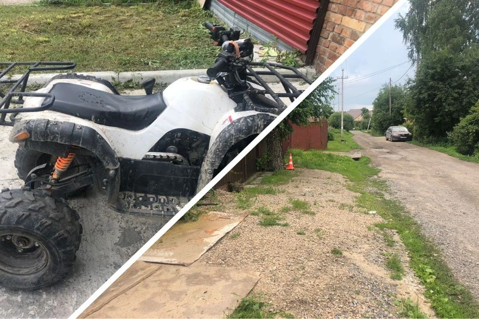 В Заельцовском районе Новосибирска подросток на квадроцикле попал в аварию. Фото: Госавтоинспекция по Новосибирску