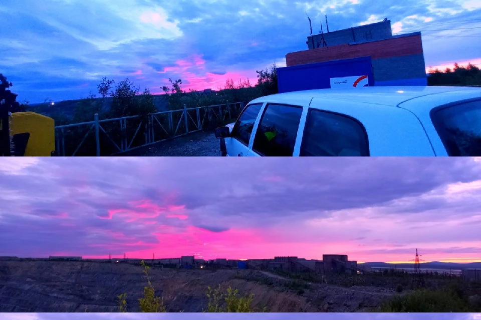 Такое оптическое явление встречается редко. Фото: vk.com/top_new_olenegorsk