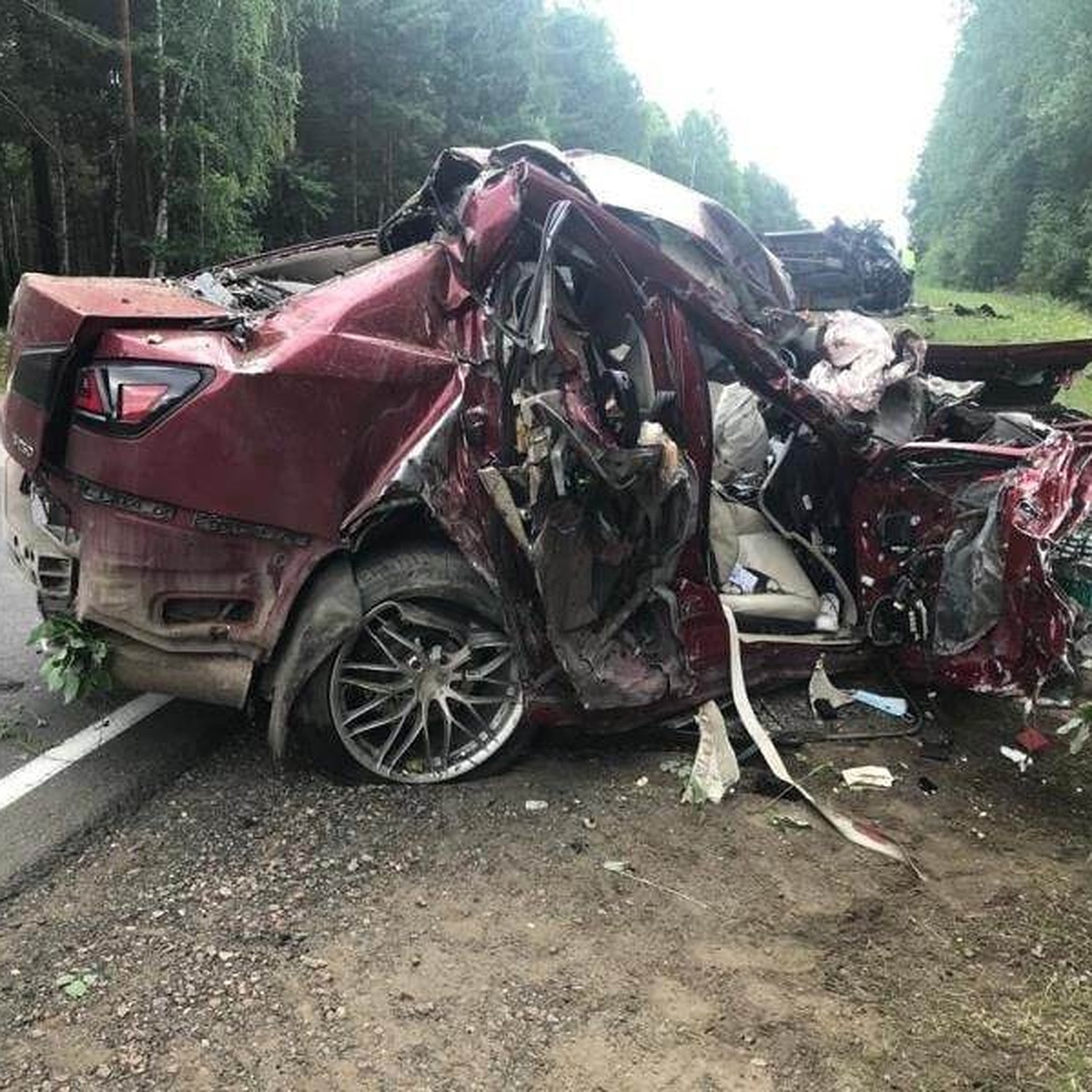 Видео ДТП лобового столкновения Lexus и Ford 28 июля в Красноярском крае  опубликовали в соцсетях - KP.RU