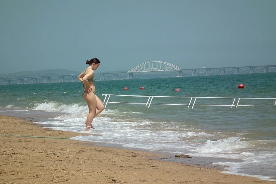 В Керченском проливе вода прогрелась до +25 градусов