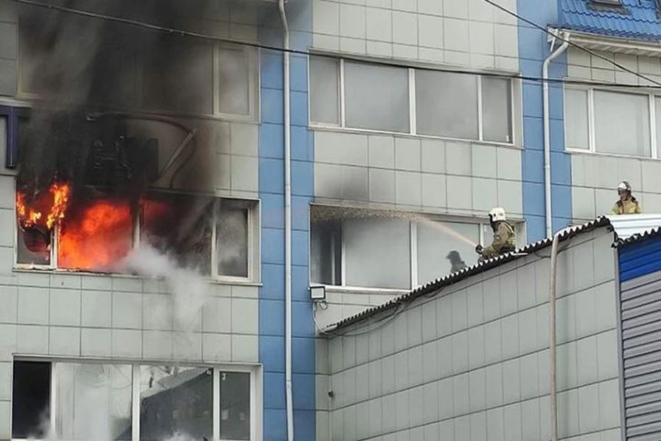 При пожаре на складе Ozon под Москвой погиб один человек Фото: пресс-служба МЧС России