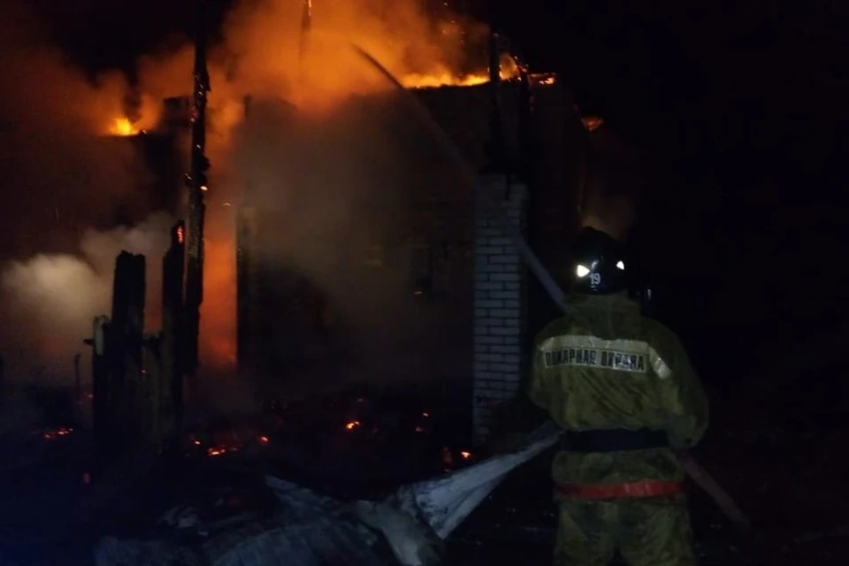 Пожар унес жизнь мужчины