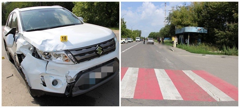 Сбитый на “зебре” ребёнок из Единец скончался в больнице. Фото:aif.md