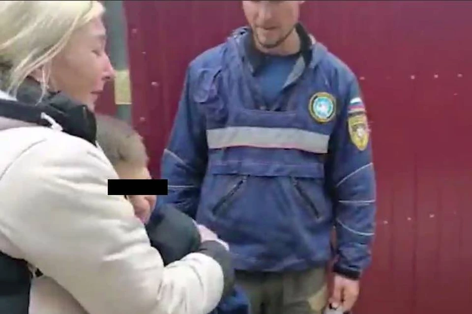Мальчика передели родителям. Фото: Скриншот видео СКР по МО