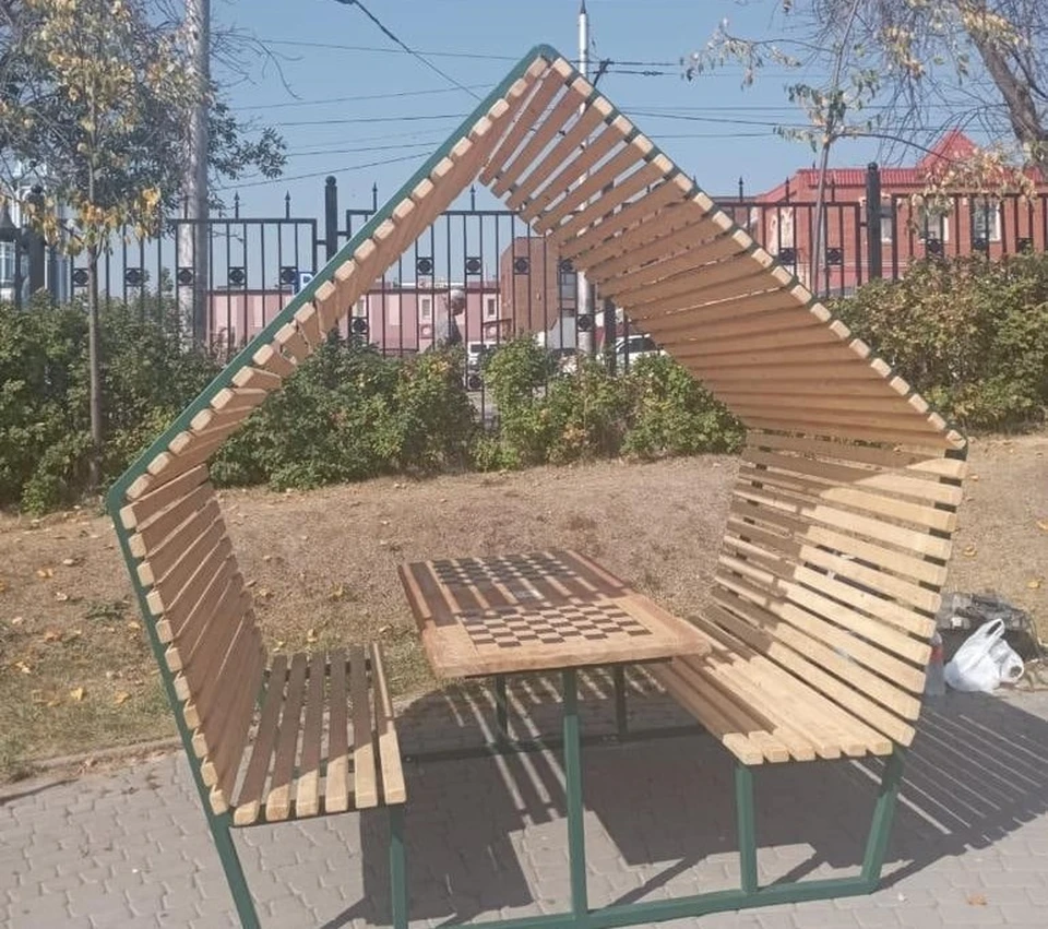 В беседках можно также спрятаться от солнца