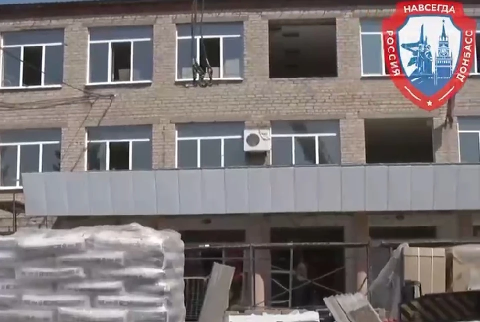 Первого сентября дети пойдут в обновленную школу. Фото: пресс-служба администрации Главы ДНР