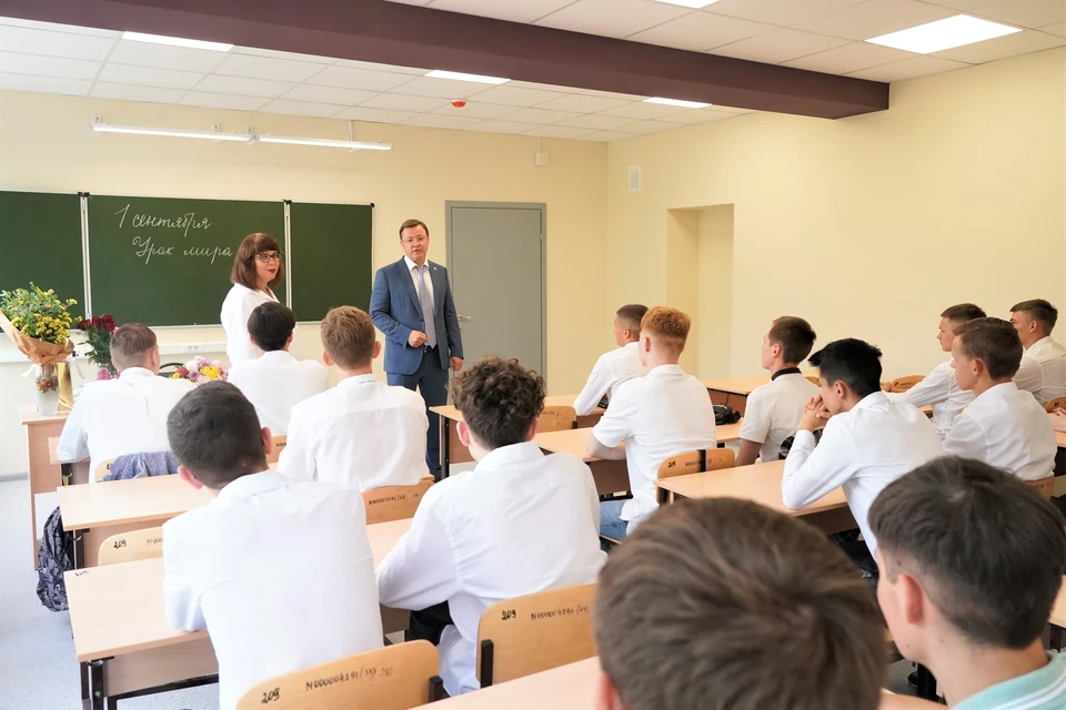 Встреча состоялась в обновленных корпусах колледжа. Фото: Юлия Рубцова