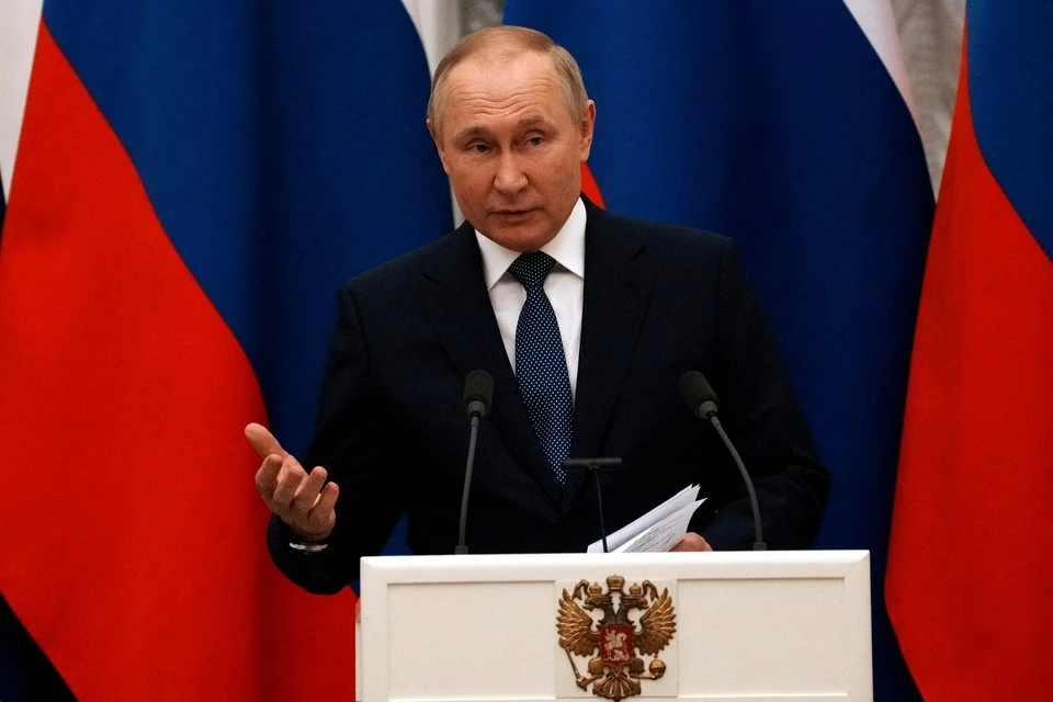 Путин назвал "чушью и бредом" обвинения России в использовании "Северного потока" в качестве энергетического оружия