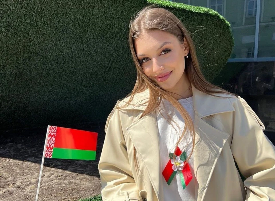 Дарья Гончаревич носит титул первой красавицы Беларуси уже год. Фото: соцсети.