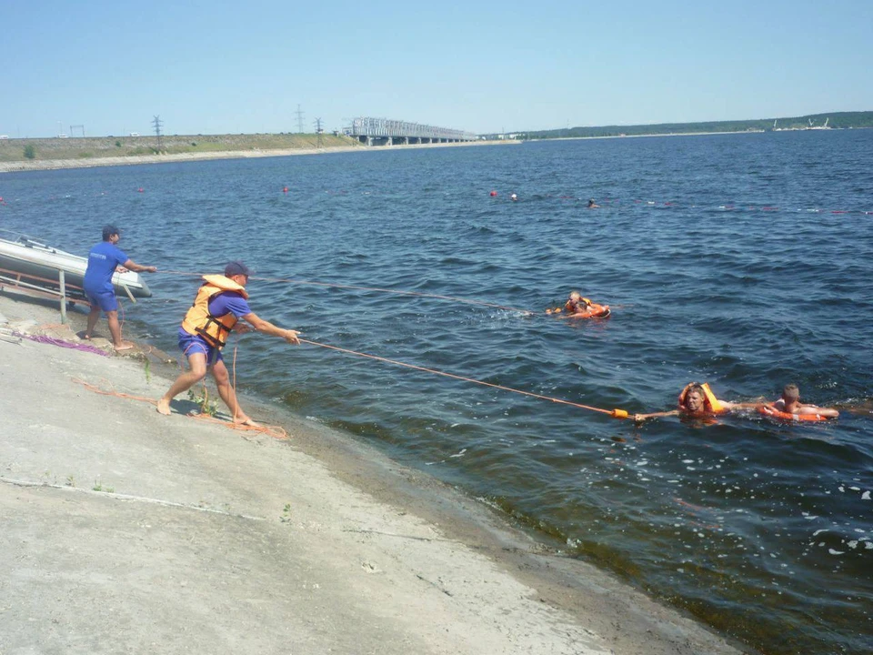 В Ульяновске за купальный сезон спасатели вытащили из воды десять утопающих