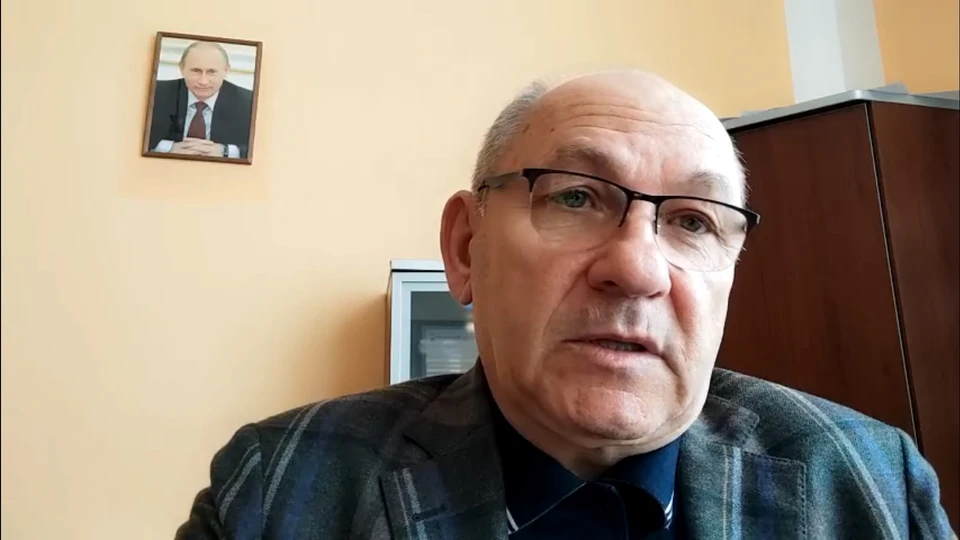 Кадр из видеообращения.