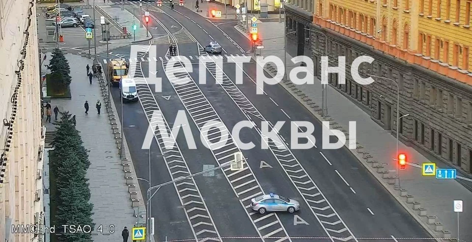 Большую Лубянку в Москве временно перекрыли