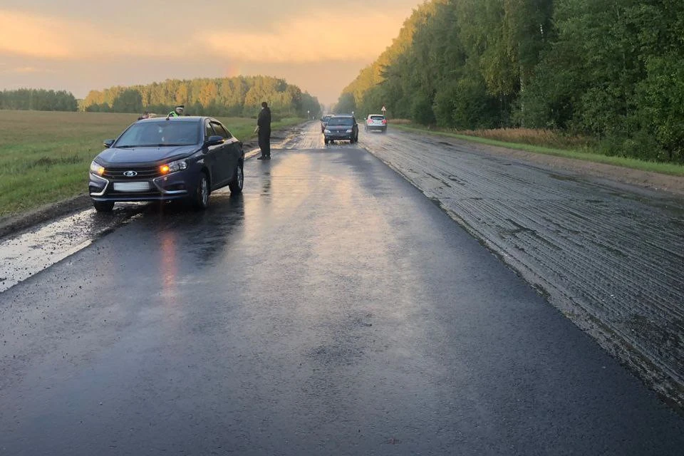 Рено влетело в Ладу сзади. Фото: УГИБДД по Тверской области