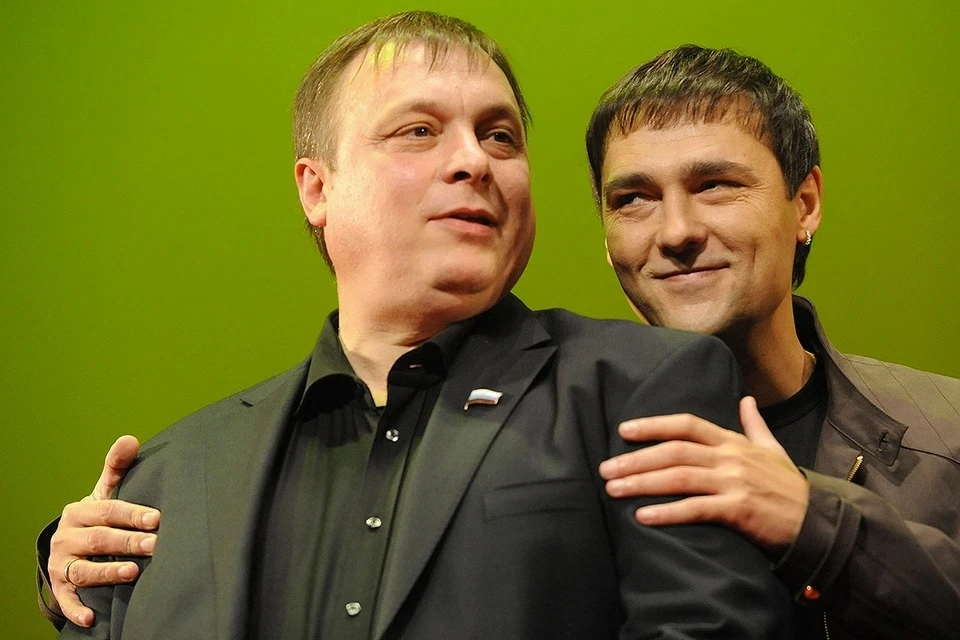 Андрей Разин и Юрий Шатунов. Фото ИТАР-ТАСС/ Алексей Филиппов