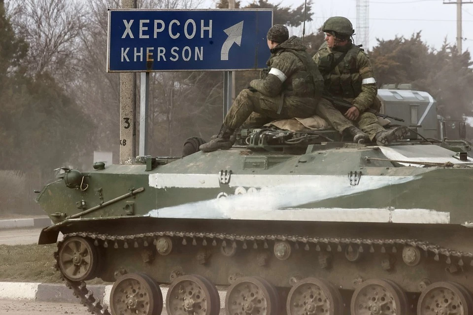 Херсонская область полностью перешла под контроль российских сил Фото: Сергей Мальгавко/ТАСС