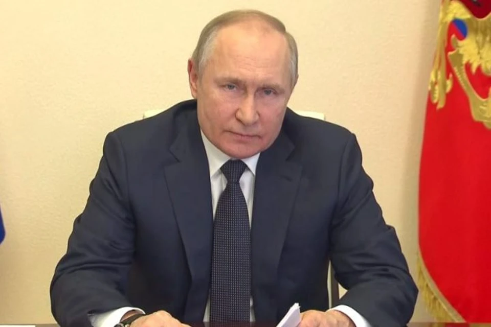 Фото: скриншот с видео обращения В. В. Путина 21 сентября 2022 г.