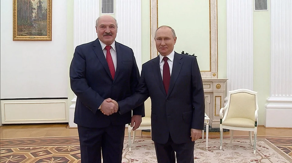 Лукашенко рассказал о ночном разговоре с Путиным. Фото: kremlin.ru