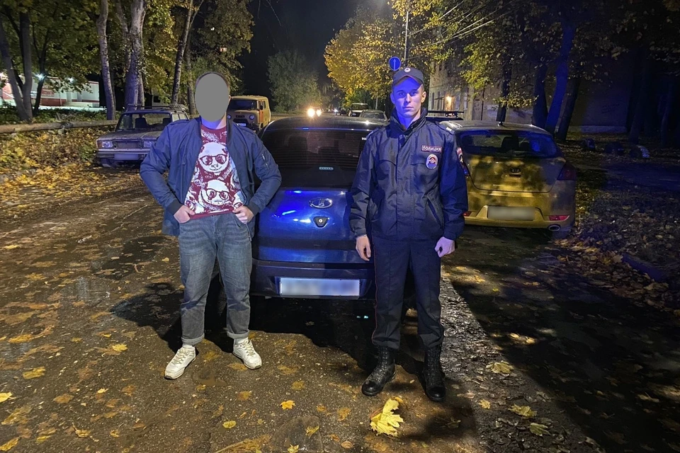 16-летнему жителю Рыбного грозит штраф за вождение автомобиля без прав. Фото: пресс-служба УМВД по Рязанской области.