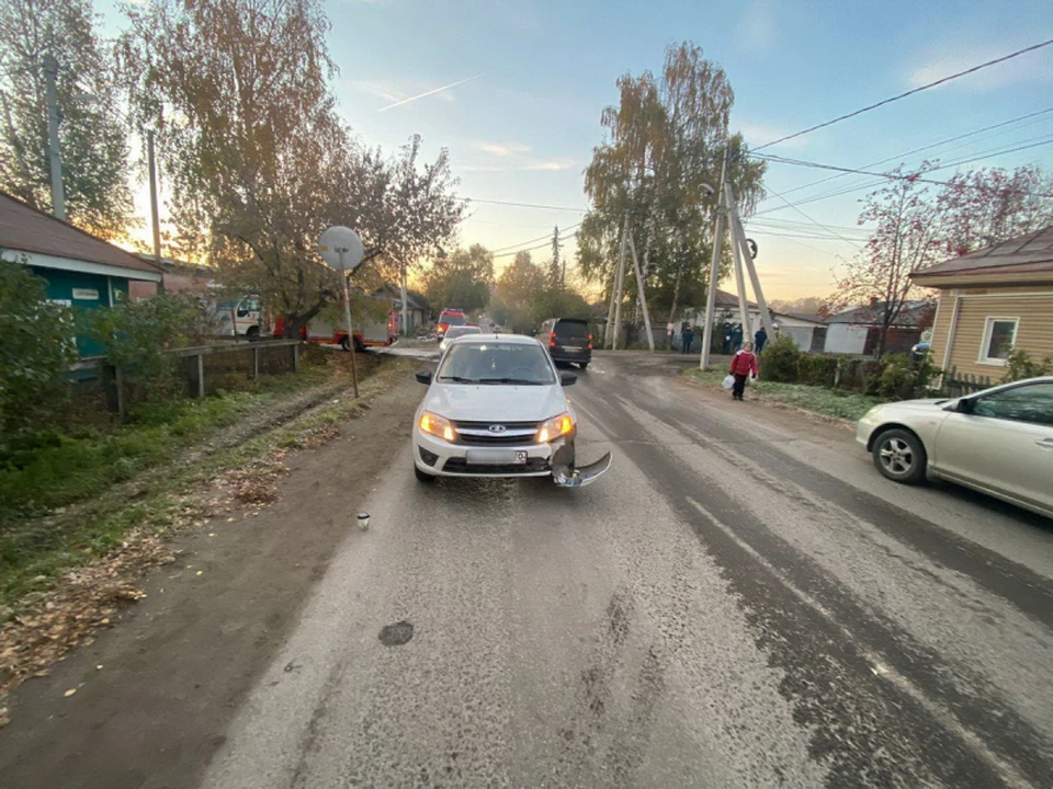 Мужчина с травмами доставлен в больницу