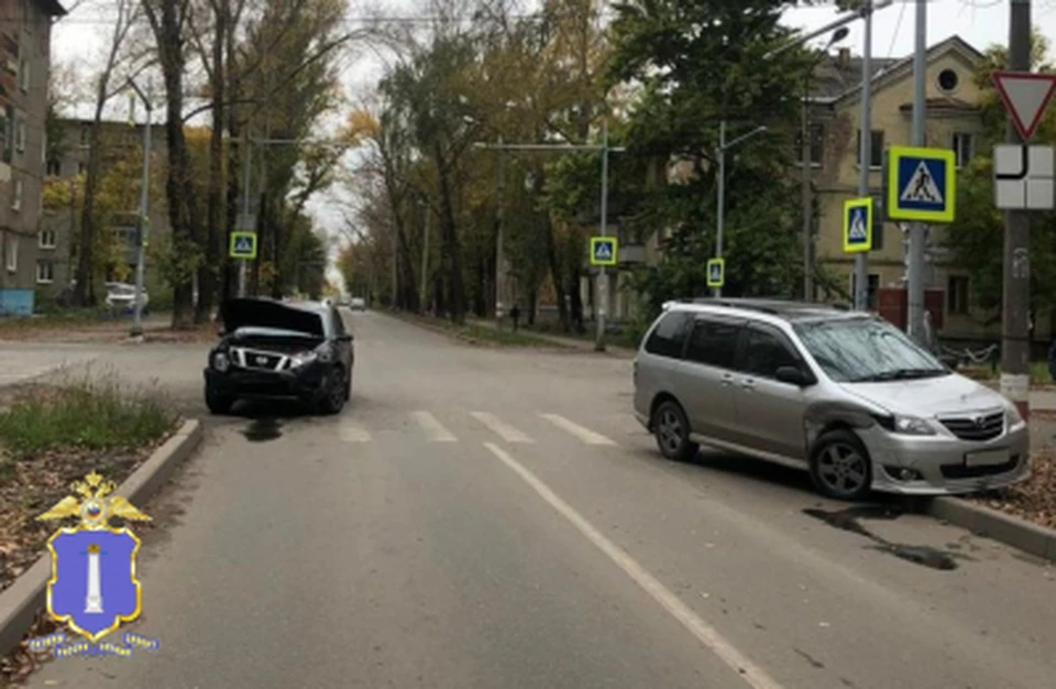 На Ефремова столкнулись две иномарки
