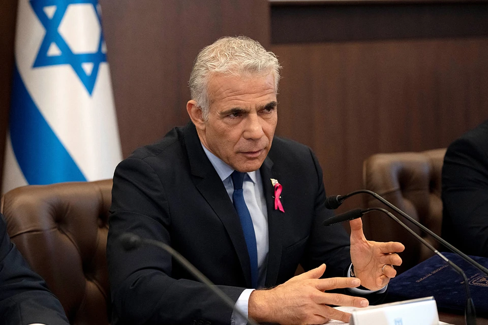 Lapid considered it appropriate to state his position