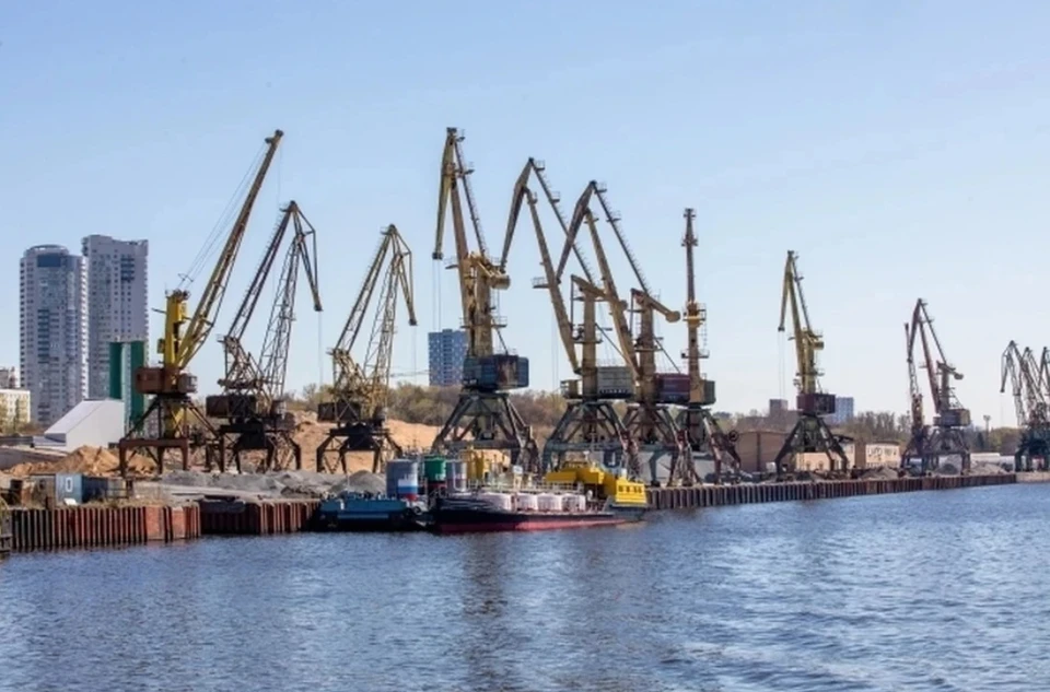 Порт хотят построить на стрелке Волги и Сока.