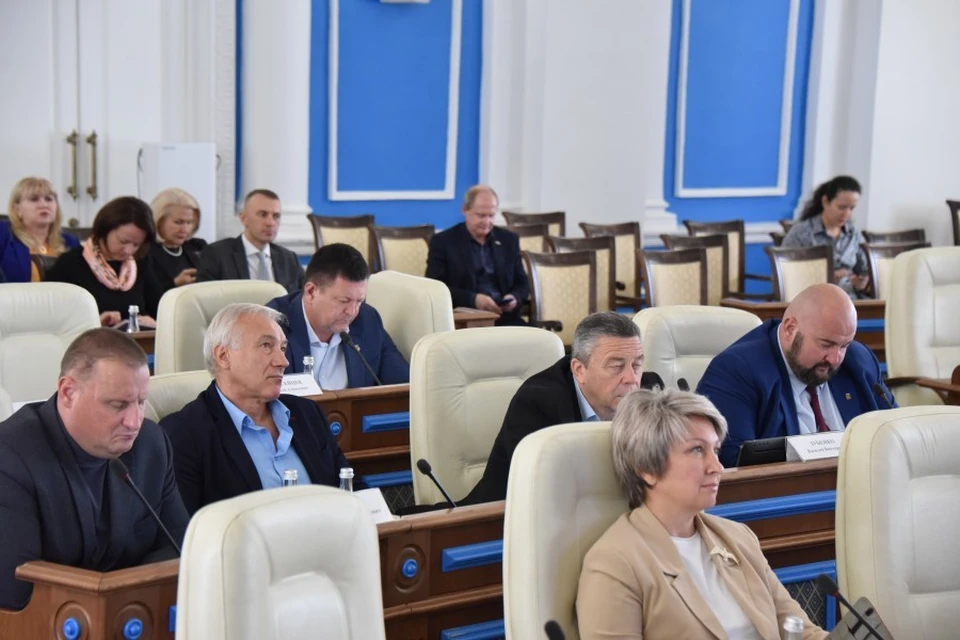 Депутаты собрались на очередное пленарное заседание Фото: sevzakon.ru