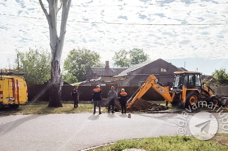 Специалисты продолжают ремонт газовых сетей. Фото: пресс-служба администрации Мариуполя