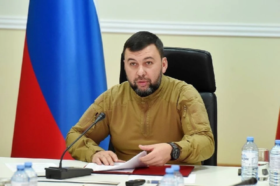 Денис Пушилин провел видеоконференцию с партией «Единая Россия»