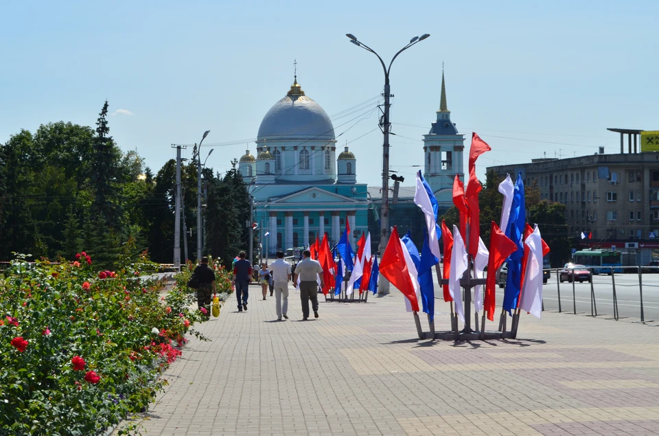 Благоустройство областного центра продолжатеся