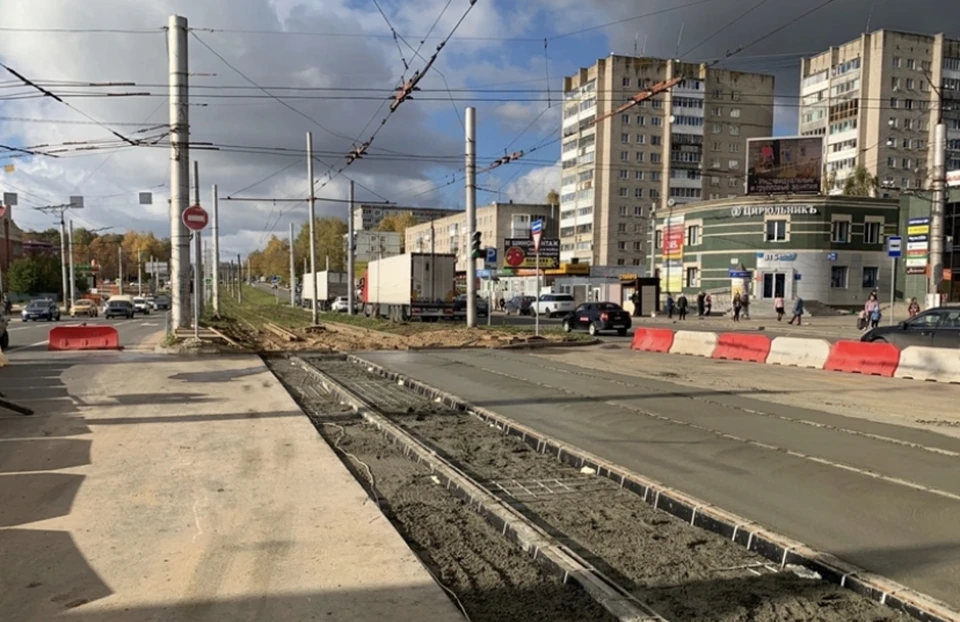 В Смоленске частично возобновили движение транспорта по улице Рыленкова.