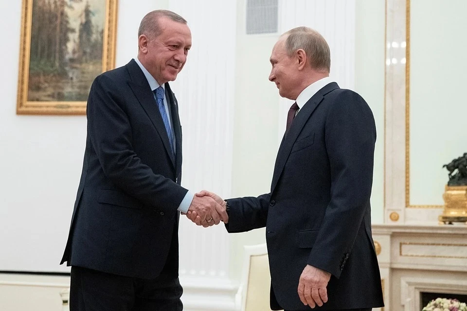 Путин и Эрдоган договорились создать газовый хаб в Турции