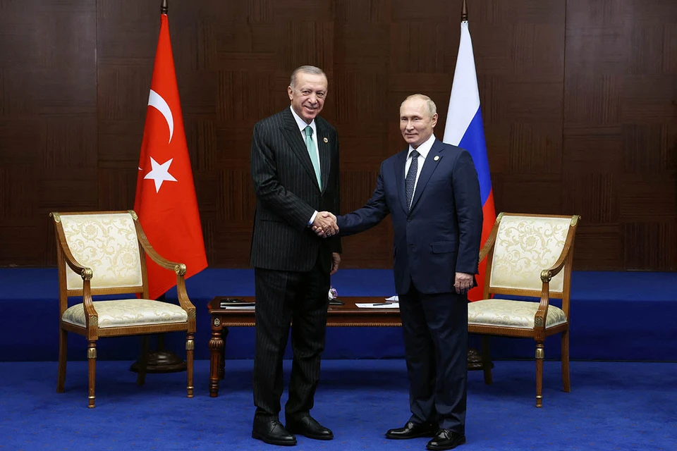 Ο Ερντογάν είπε ότι συμφώνησε με τον Πούτιν για έναν κόμβο φυσικού αερίου