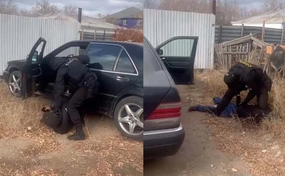 Задержание хулиганов, обстрелявших машину на трассе Астана-Караганда.