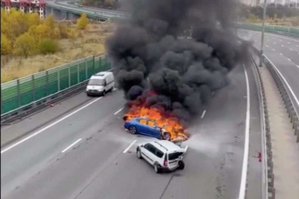 ДТП произошло в районе села Ромашково в пятницу, 21 октября