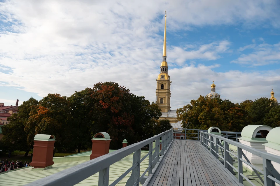 Гласис Петропавловской крепости