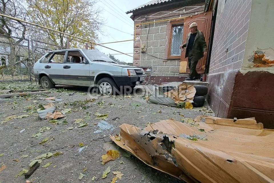 По улице Авдеева ранены трое жителей. Фото: ДНР Онлайн