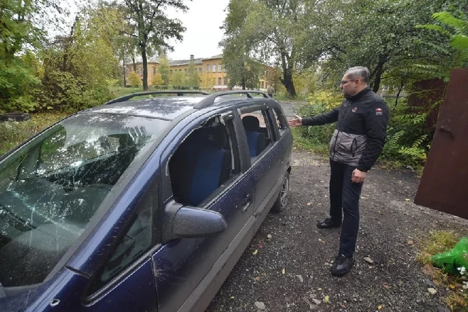 Последствия обстрела столицы