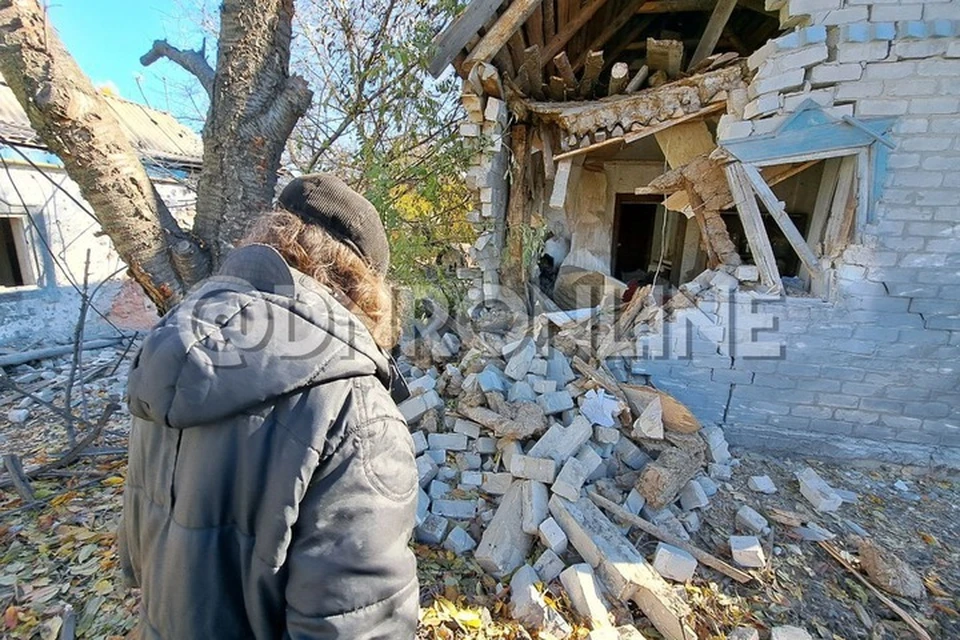 Последствия обстрела Куйбышевского района Донецка. Фото: ДНР Онлайн