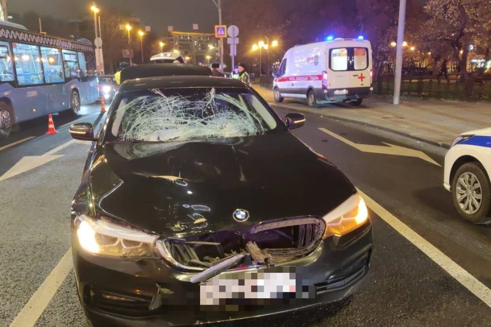 Автомобиль BMW сбил пешехода насмерть