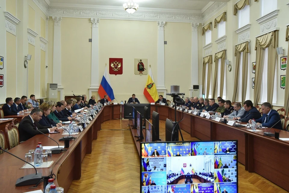 Власти и силовики приняли ряд решений для защиты объектов и населения Рязанской области.